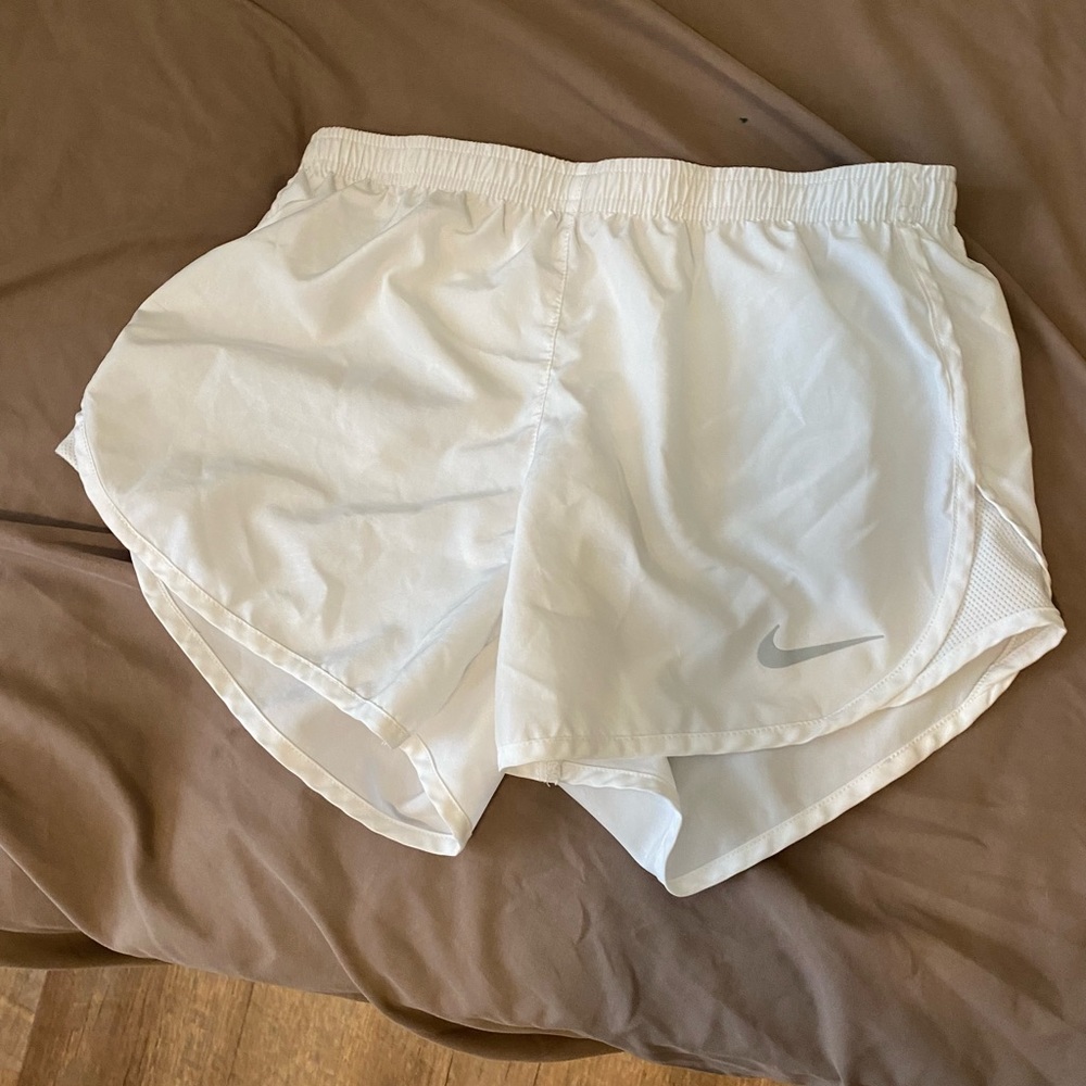 White Nike Shorts